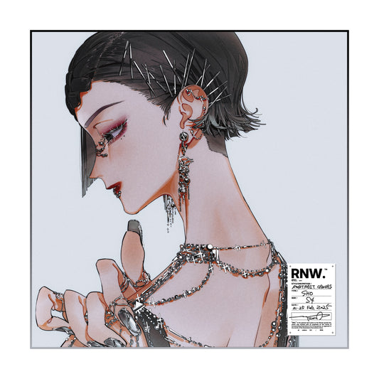 EmST ろるあ個展「etc.」 S4サイズクリア加工キャンバスD