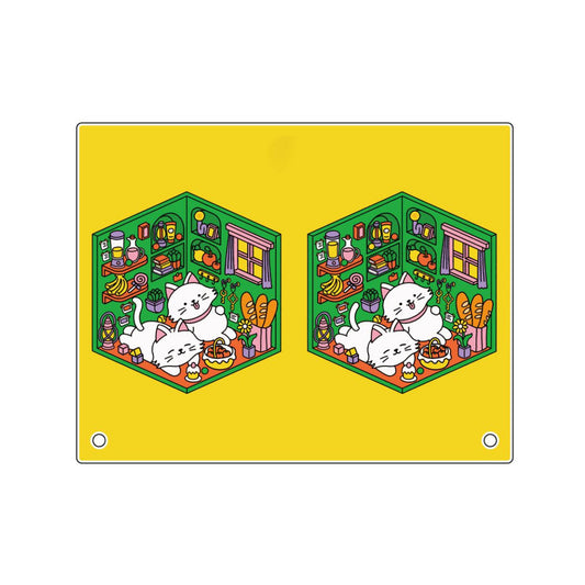 shimizu『ちがいさがしのへや』個展大判アクリルボードB