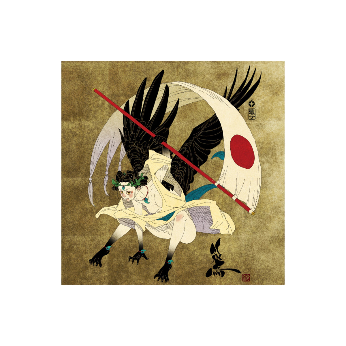 鈴木セイゴ個展『伝翔』S4キャンバスパネル A