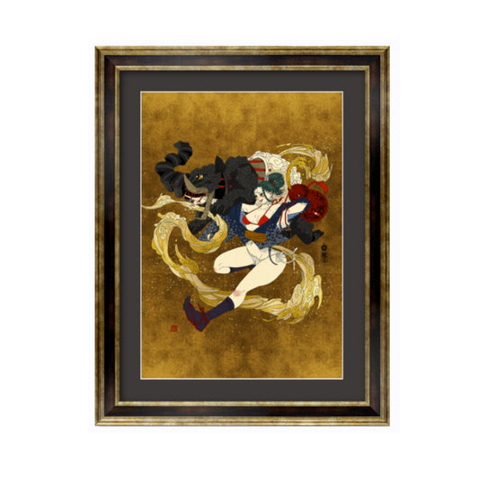 鈴木セイゴ個展『伝翔』直筆サイン入りA2複製原画B
