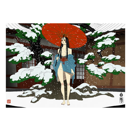 鈴木セイゴ個展『伝翔』B3マットコーティングポスター C